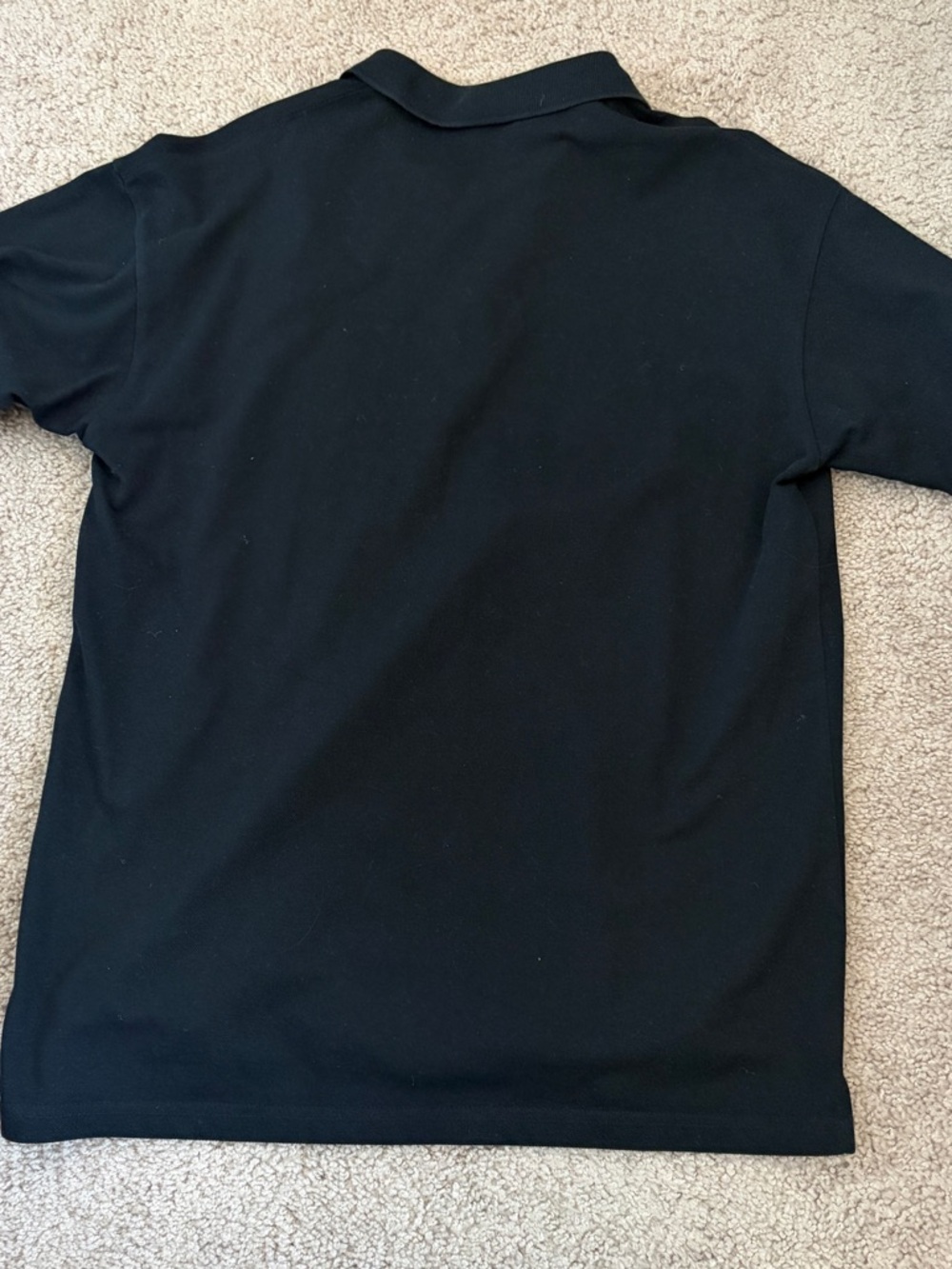 Lacoste Black Polo with Green Crocodile Logo - Picture 4 of 4